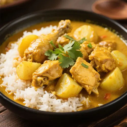 咖喱薯仔雞飯